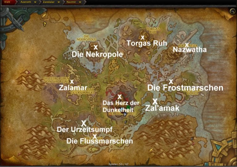 erkundet nazmir erfolg für erforscher von battle for azeroth wow